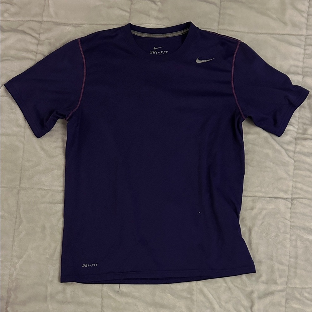 Nike Men's Dark Purple Dri-FIT Tee